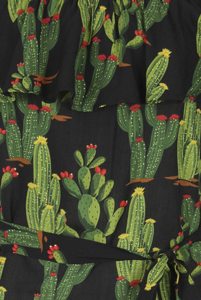 Collectif_MARIETTA_Vintage_CACTUSLAND_Kaktus_RUFFLE_Volant_BLUSE_Tie_Top-4