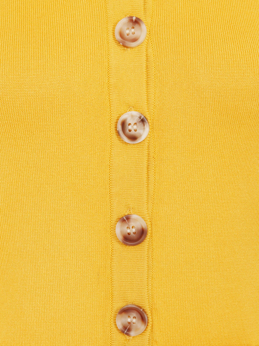 Collectif_MAYA_Vintage_LANGARM_Belted_60s_Collar_CARDIGAN_Strickjacke_Gelb-4WgPviwLAzCTXV