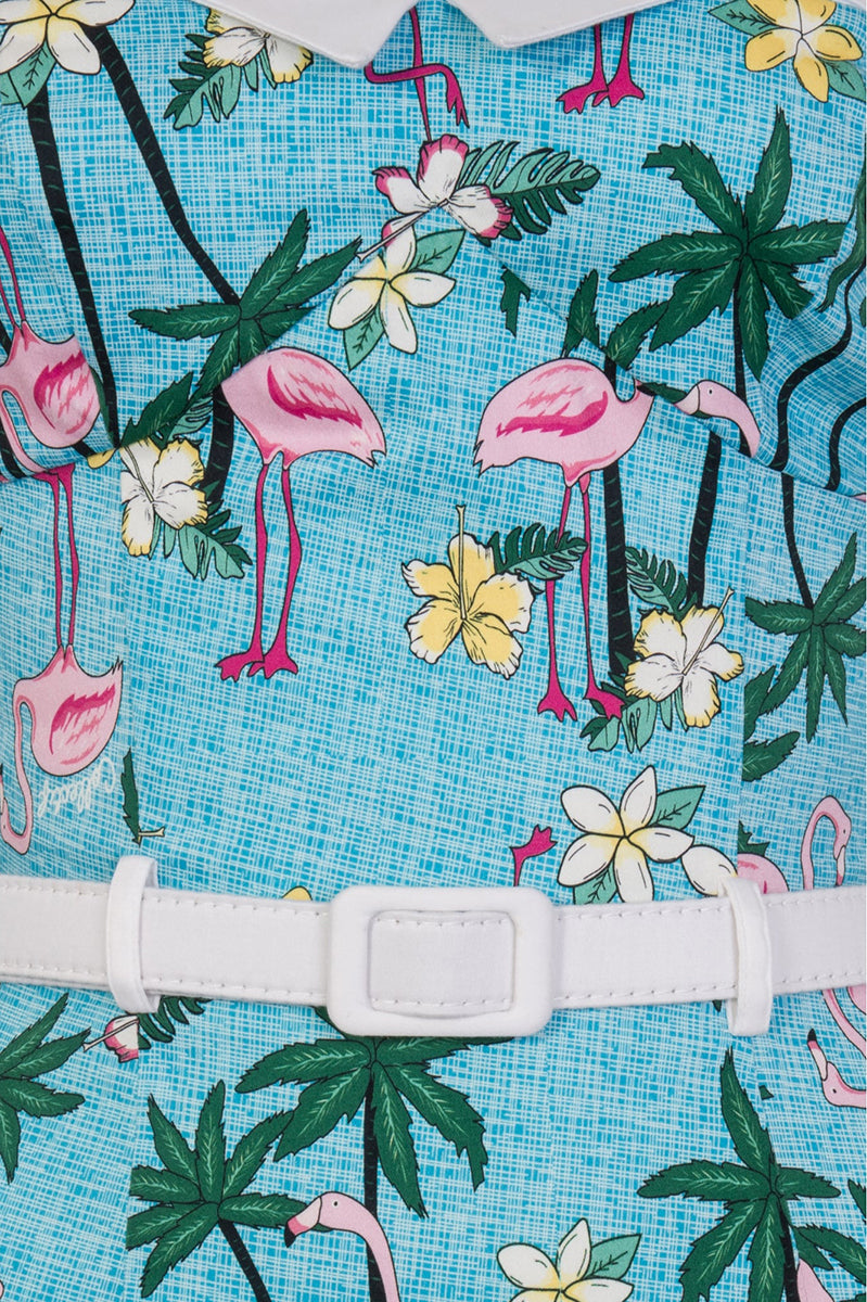 Collectif_MONICA_Tropical_Flower_FLAMINGO_Palm_Wiggle_Pencil_Dress_KLEID-4
