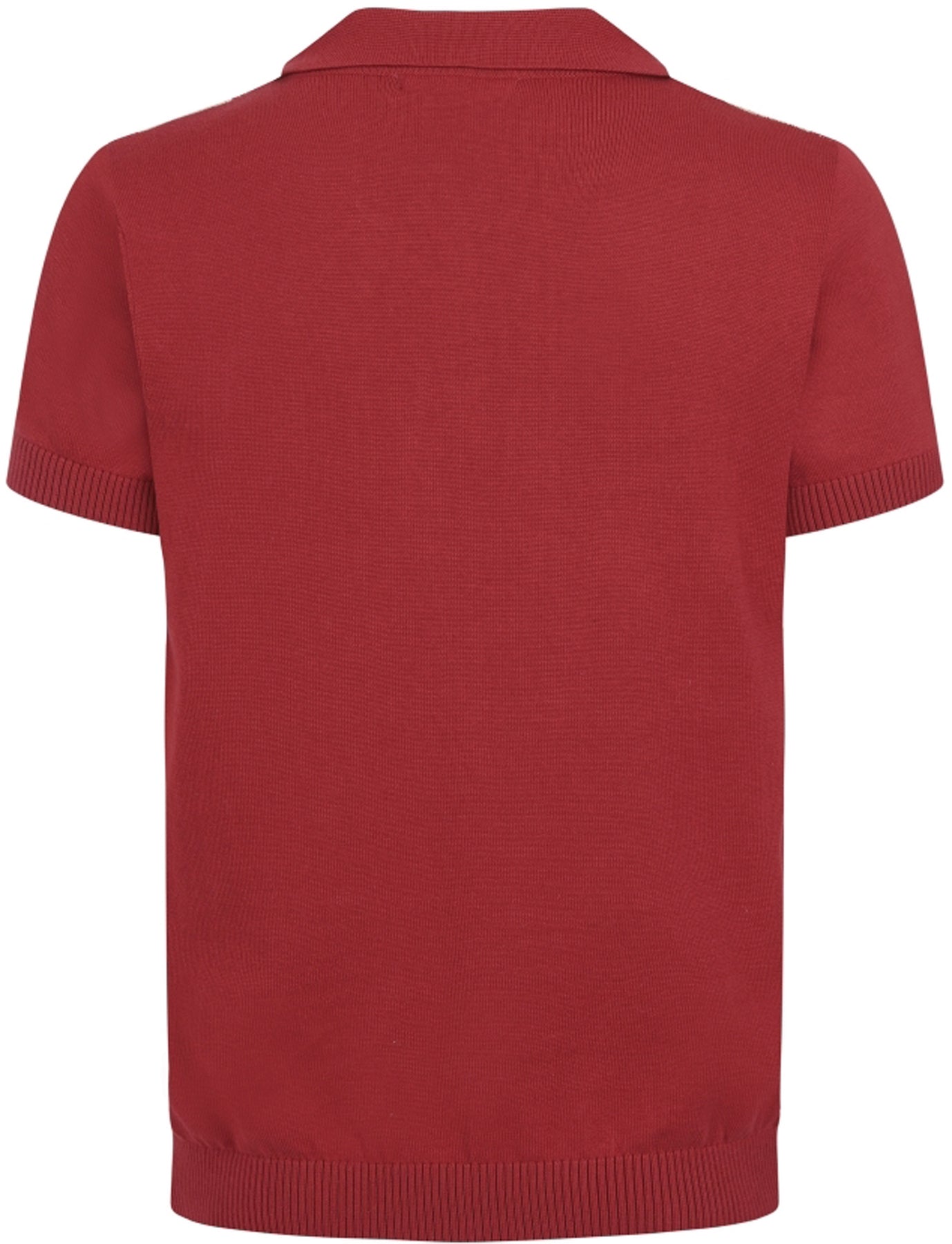 Collectif_PABLO_KENTISH_Knitted_STREIFEN_Kurzarm_Vintage_POLO_SHIRT_Rot_killer_kirsche_4VMLA9ulzfo8uy