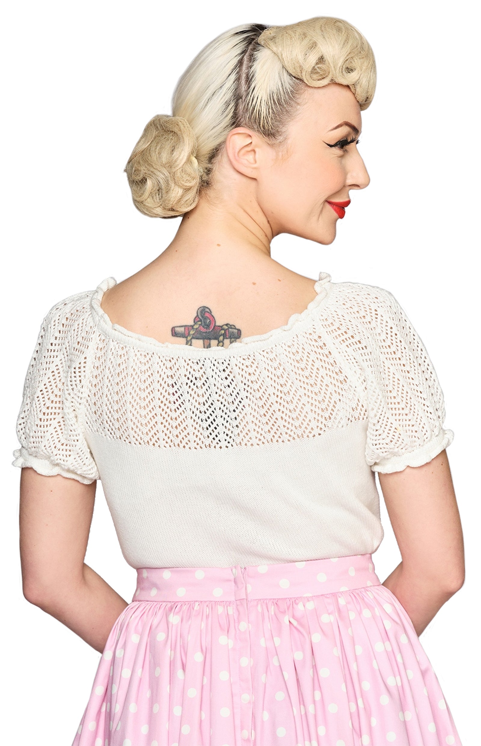 Collectif_PAULA_KNITTED_Vintage_Kurzarm_Carmen_Ruffle_STRICK_TOP_Oberteil_-_Cream-5qC5pTnIXGvR21
