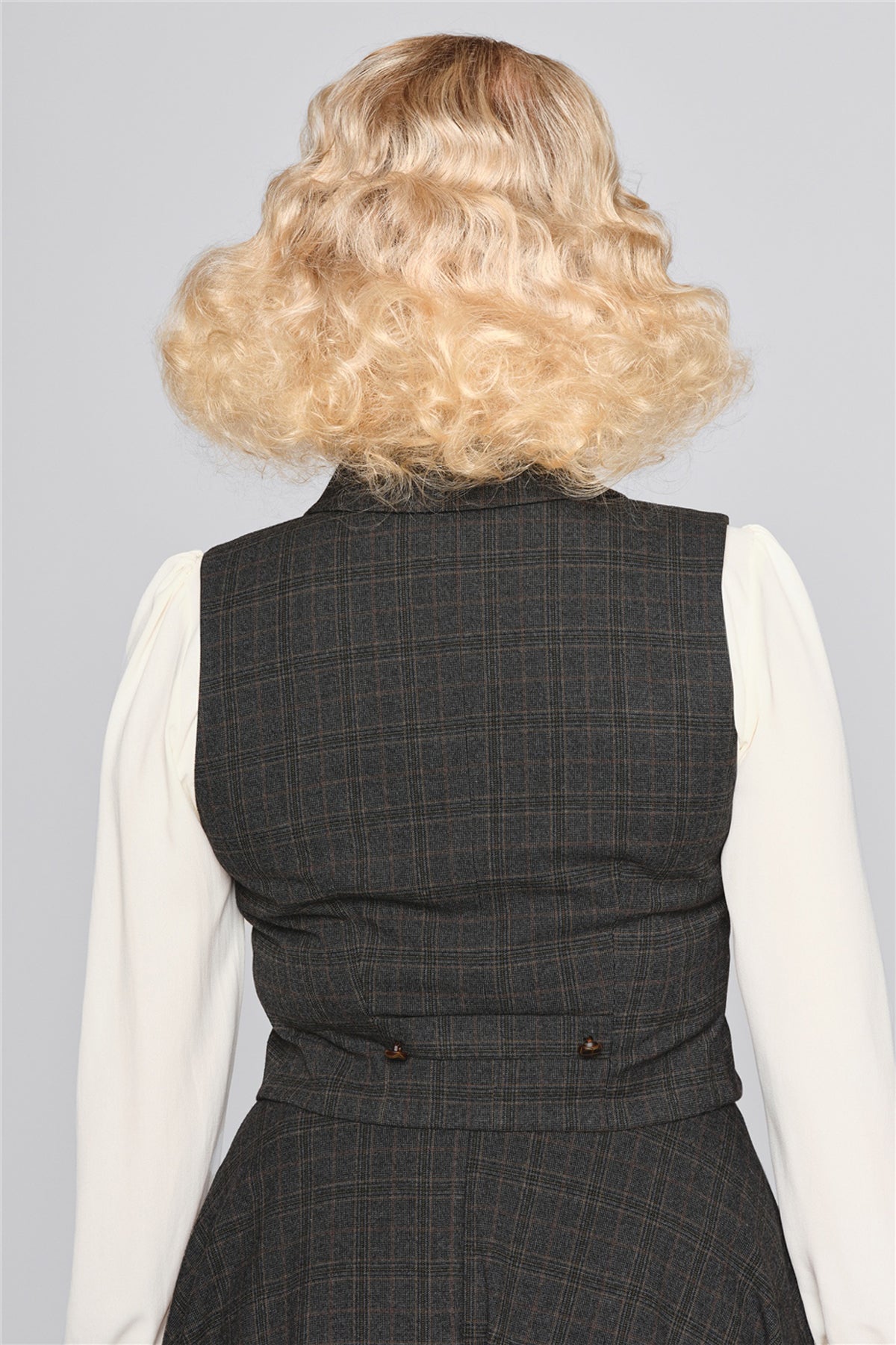 Collectif_PROFESSOR_CHECK_Retro_VNECK_Vintage_Gilet_WESTE_Waistcoat-6