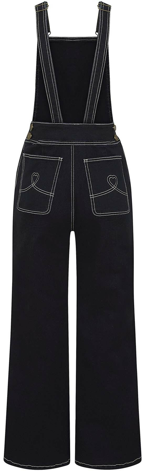 Collectif_RENATA_Denim_High_Waisted_SWALLOWS_Vintage_DUNGAREES_Jeans_Latzhose_killer_kirsche_3