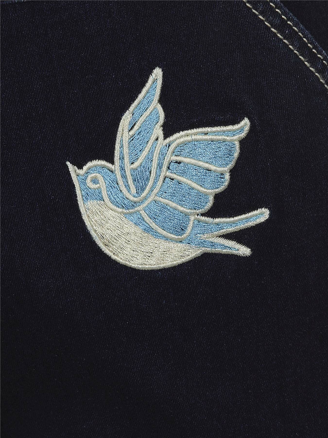 Collectif_RENATA_Denim_High_Waisted_SWALLOWS_Vintage_DUNGAREES_Jeans_Latzhose_killer_kirsche_4