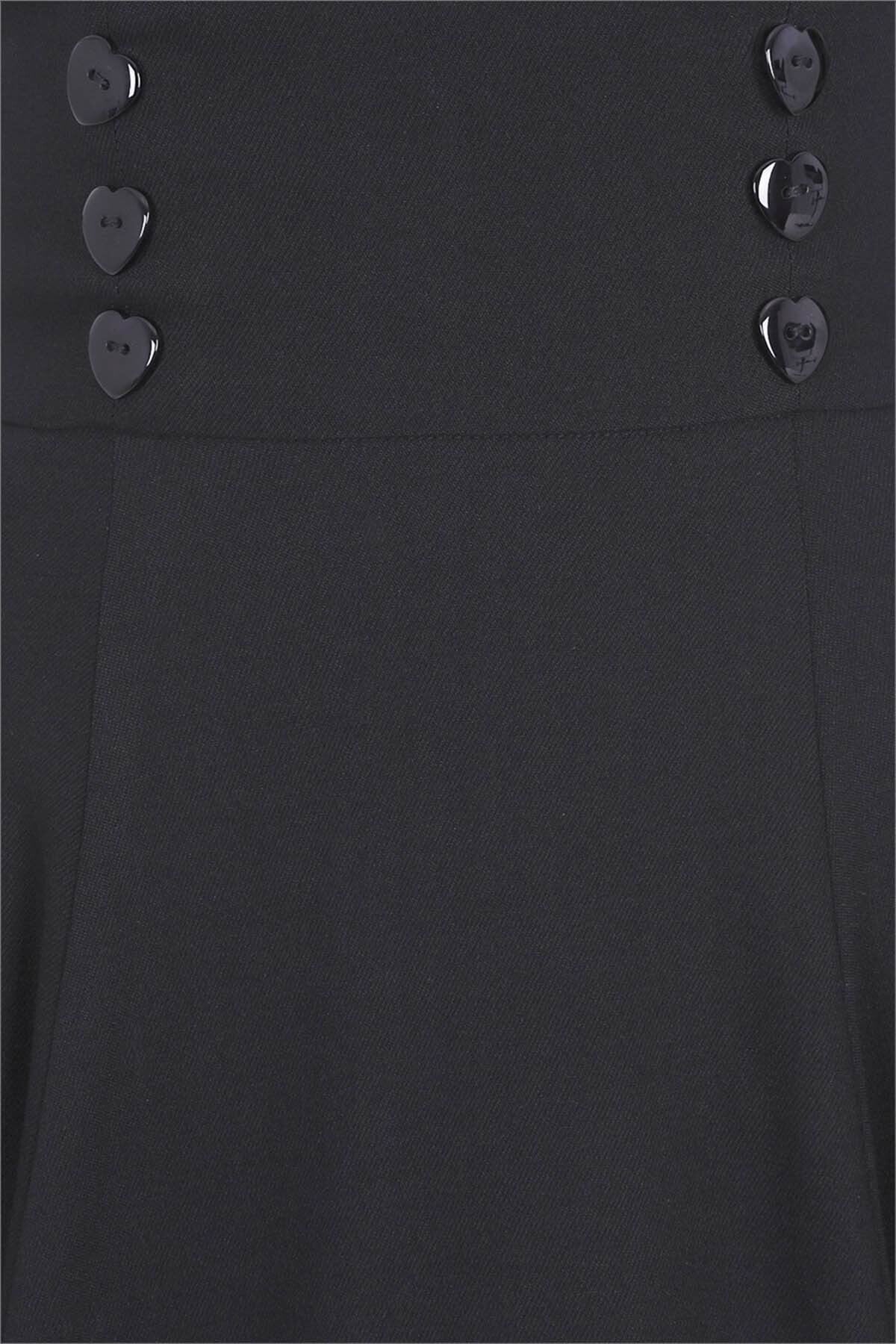Collectif_RONNIE_50s_PLAIN_Basic_TRaeGER_Suspenders_SWING_SKIRT_Rock_Schwarz_killer_kirsche_5