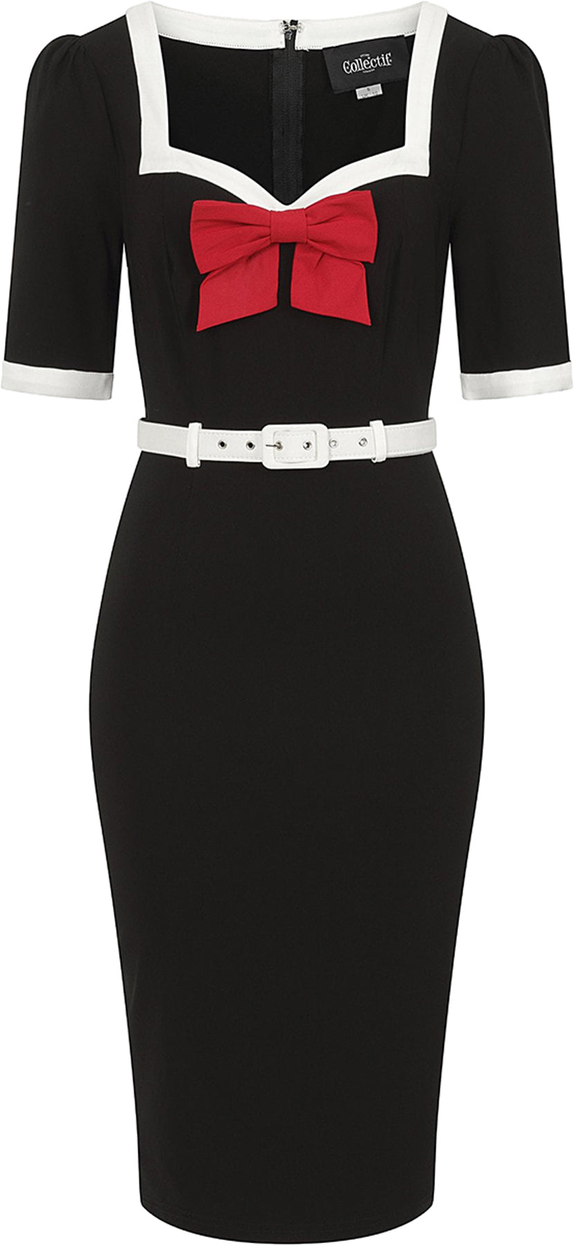 Collectif_SADIE_Retro_BIG_BOW_50s_Halbarm_Bleistiftkleid_PENCIL_DRESS_Schwarz_killer_kirsche6mUDgGLyDGIPh