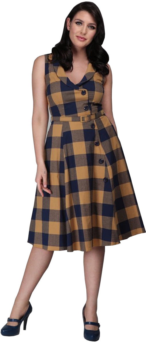 Collectif_SARA_Vintage_NEW_FOREST_CHECK_Karo_Plaid_SWING_Dress_KLEID-1kVr2k5hTkAaRx