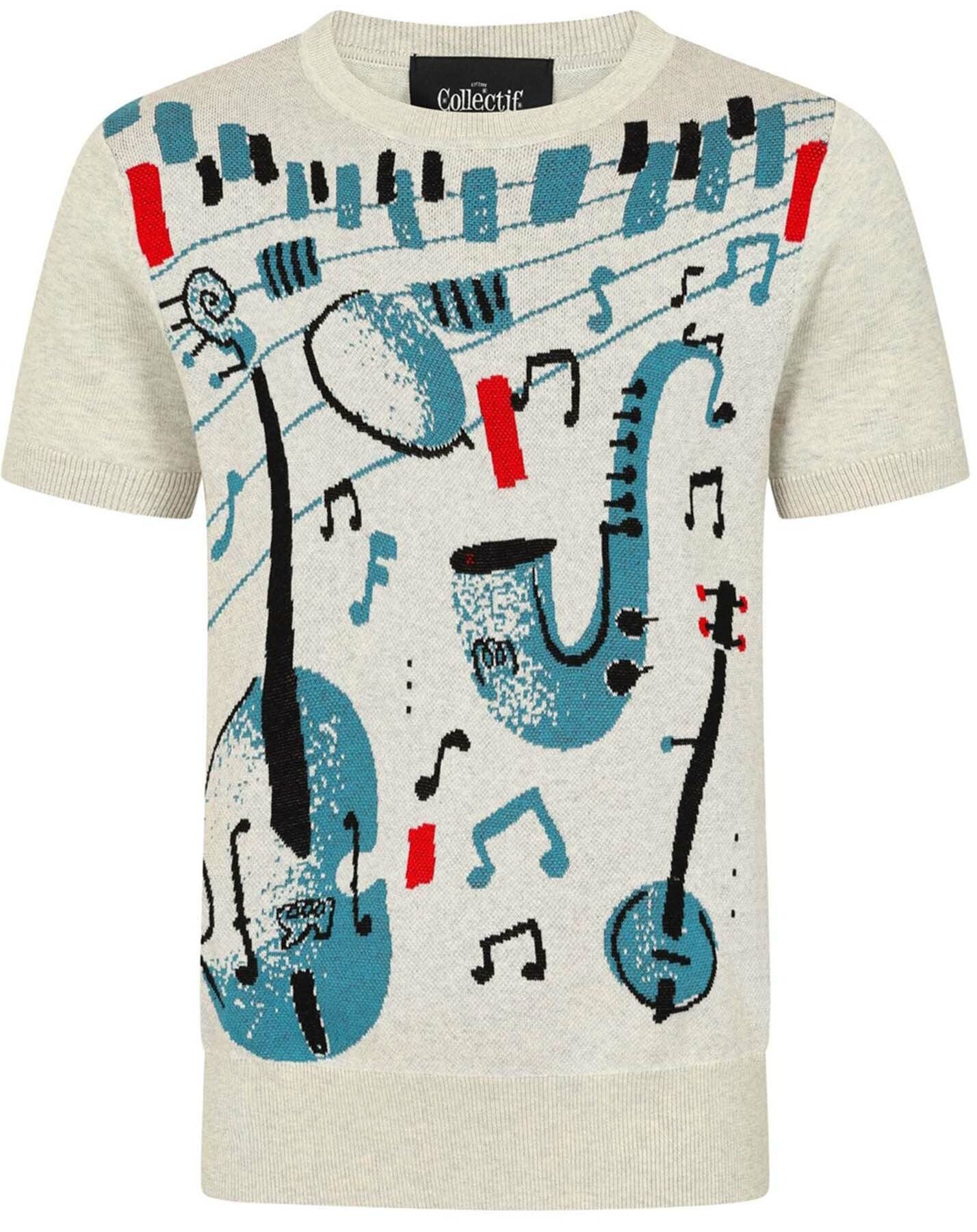 Collectif_SCOTT_The_Blues_Vintage_RUNDHALS_Kurzarm_50s_Motiv_STRICKSHIRT_Oberteil_killer_kirsche_2YqzjzrDud3jg2