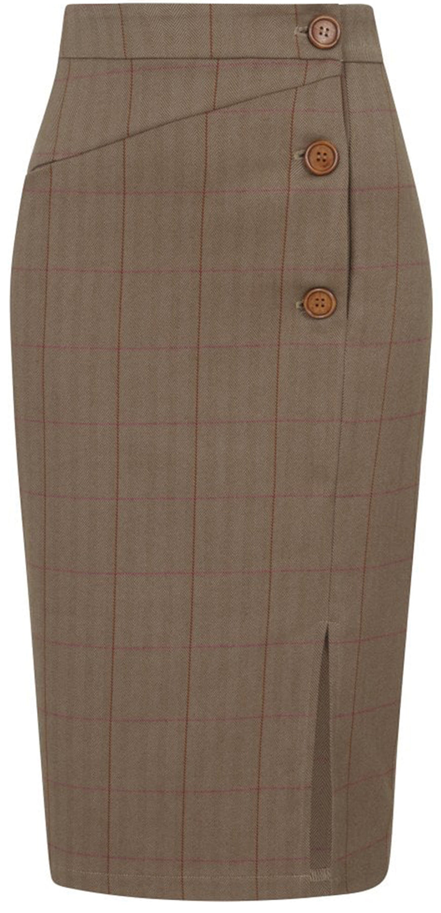 Collectif_SLOAN_HERRINGBONE_Vintage_Fischgraeten_PENCIL_SKIRT_Bleistiftrock_killer_kirsche