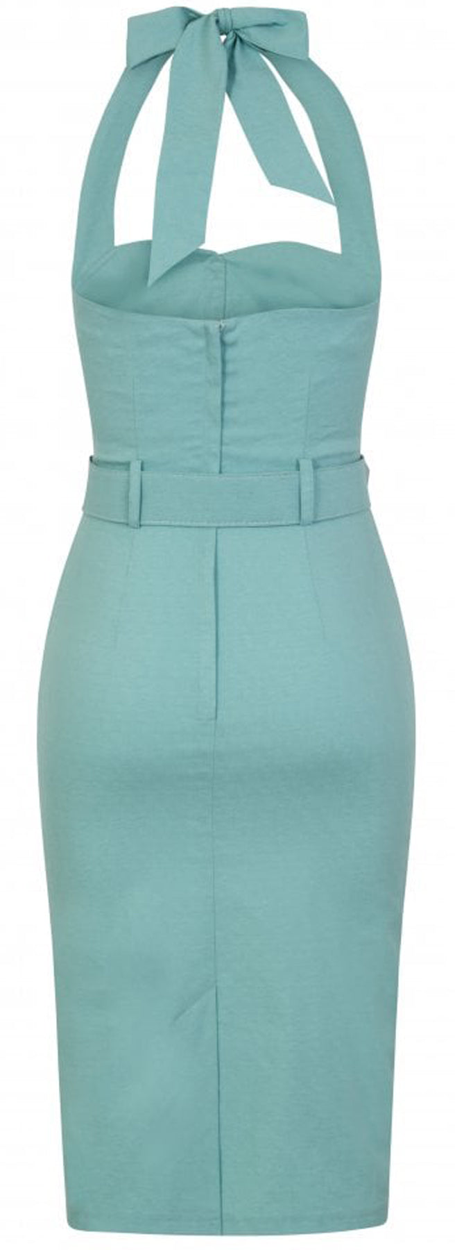 Collectif_WANDA_Vintage_Pin_UP_Plain_50s_NECKHOLDER_KLEID_Pencil_Dress_Mint_killer_kirsche_5