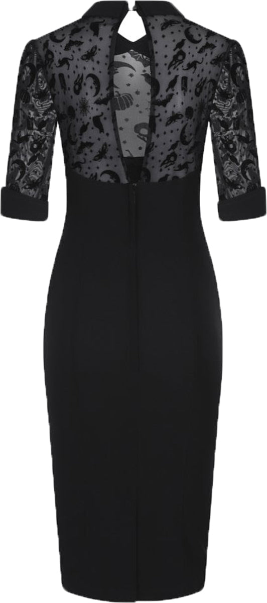 Collectif_WEDNESDAY_Retro_MAGIC_MESH_Bats_Cats_PENCIL_DRESS_Bleistiftkleid-3T91OpPOjIQyq7