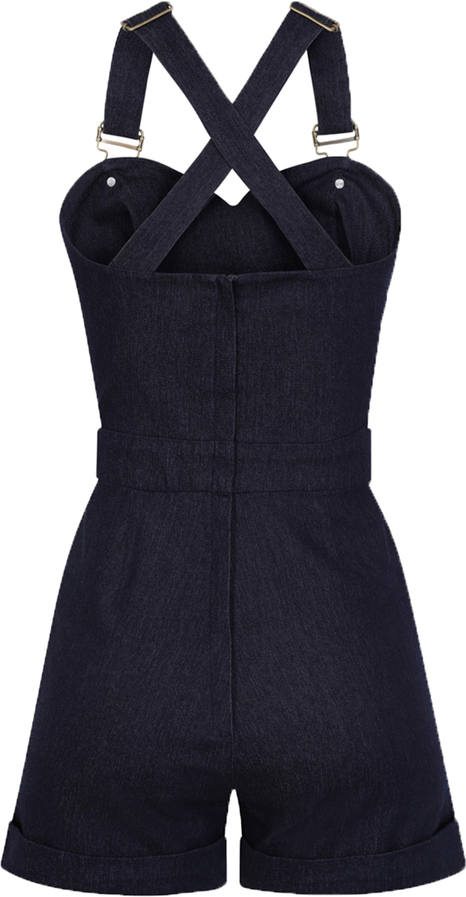 Collectif_WILLOW_Retro_DENIM_Jeans_Shorts_50s_TRaeGER_PLAYSUIT_Jumpsuit_Blau_Killer_Kirsche-5
