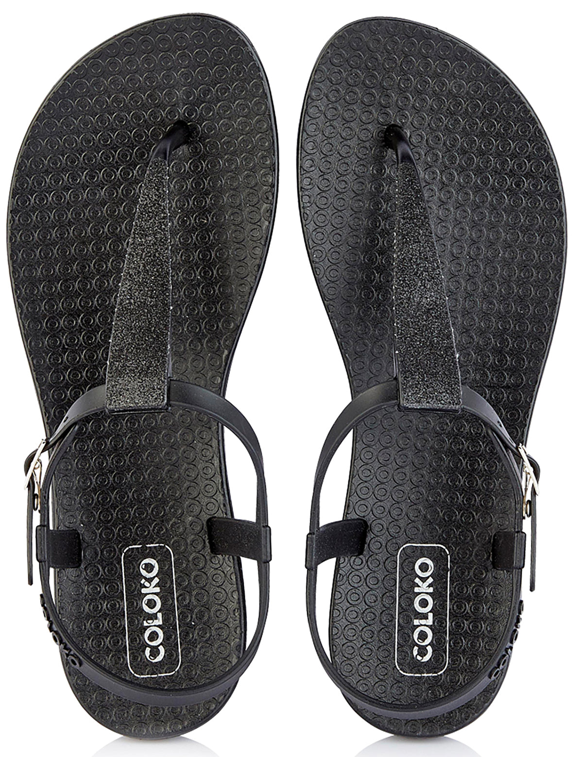 Coloko_AMARYLLIS_Retro_T-Strap_GLITZER_Glitter_Zehentrenner_SANDALEN-2