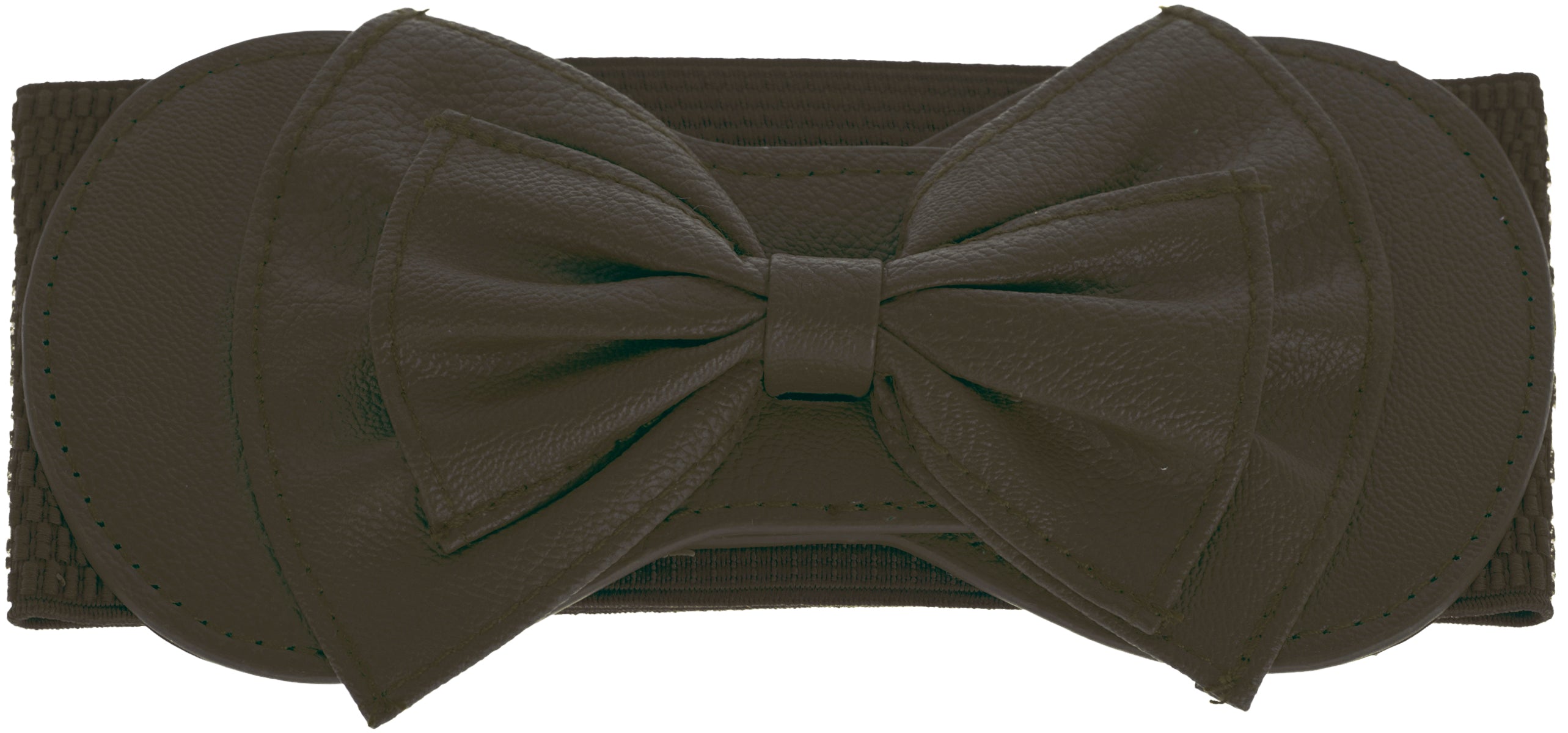 Cute_BARI_Bow_Vintage_SCHLEIFEN_TAILLENGueRTEL_Stretch_Belt_dunkelbaunlpSY1ORpgtOII