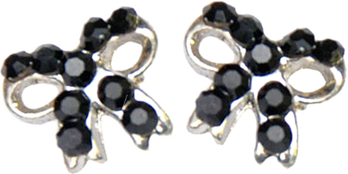 Cute_BOW_Schleifen_Strass_Stone_OHRSTECKER_schwarzm24P9SSIPWjfk