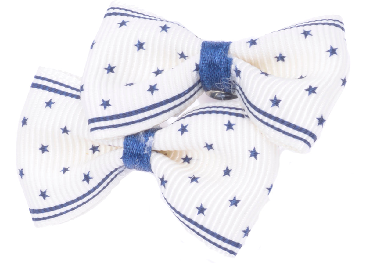 Cute_BOW_Striped_STAR_Sterne_BOW_Schleifen_OHRSTECKER_killer_kirsche