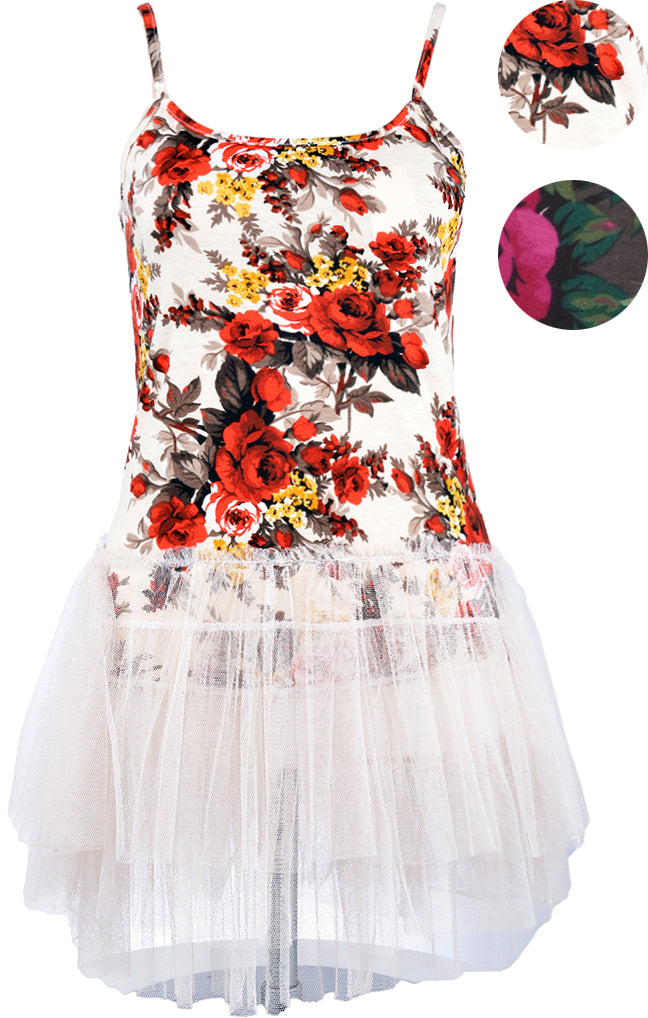 Cute_Flower_ROSES_Retro_Tuell_Traeger_Mini_KLEID_Dress_kolldU7UpTgWJ08mf