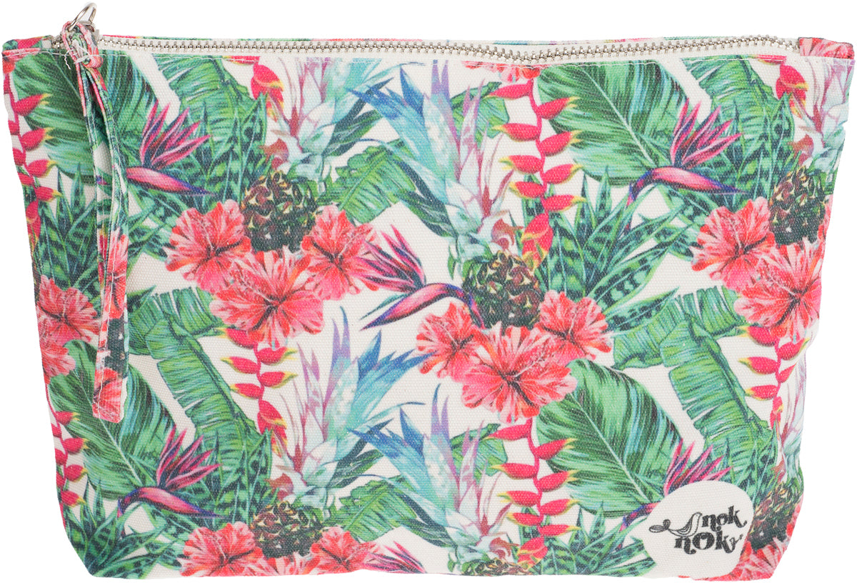 Cute_HIBISCUS_PINEAPPLE_Leaves_Kosmetik_Tasche_killer_kirscheS30V4tKQEPAtb