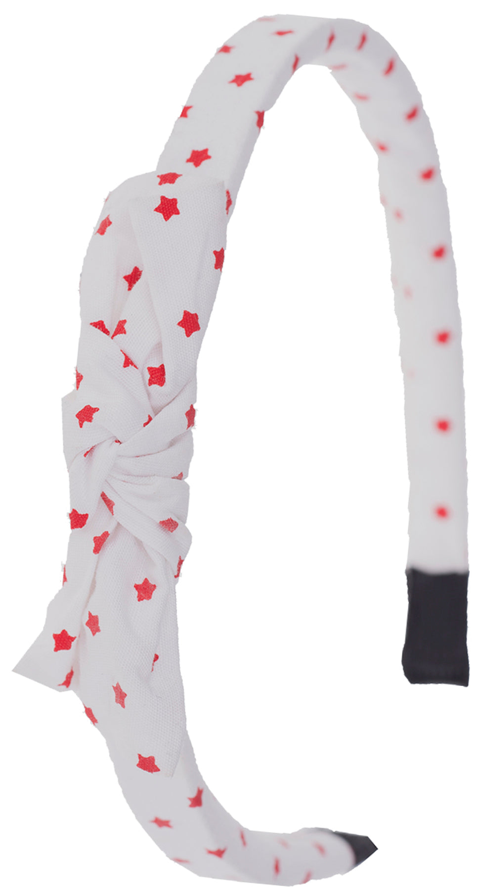 Cute_IVELISSE_STARS_Sterne_allover_HAARREIF_mit_SCHLEIFE_weiss_rot_killer_kirscheQNPnZeocjXRWM
