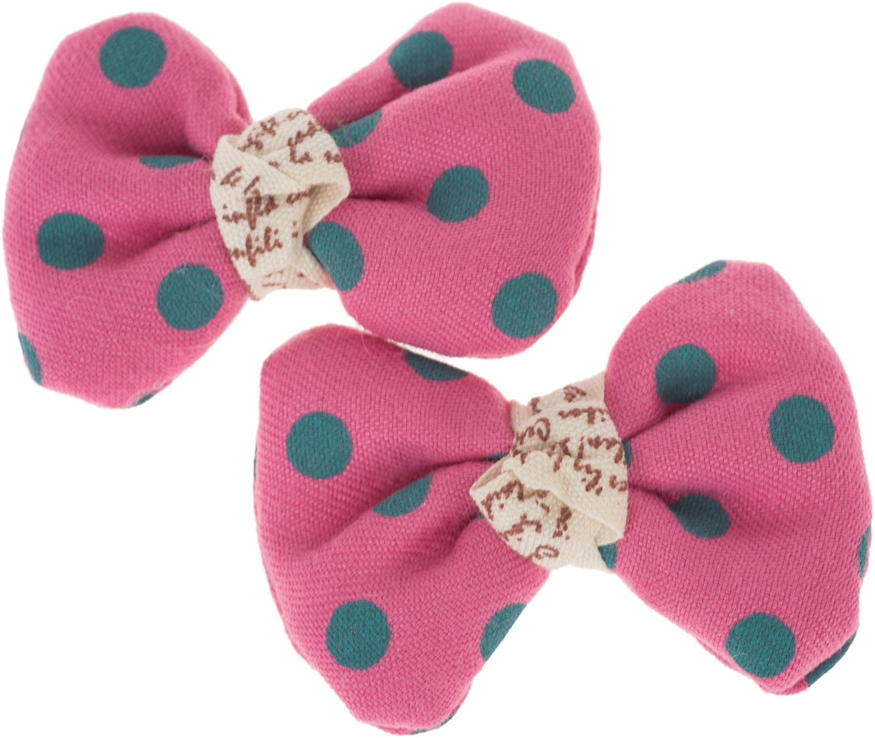 Cute_POLKA_DOTS_Schleifen_HAARCLIPS_-_Pink-Gruen_killer_kirscheOp7eskF5y1OEa
