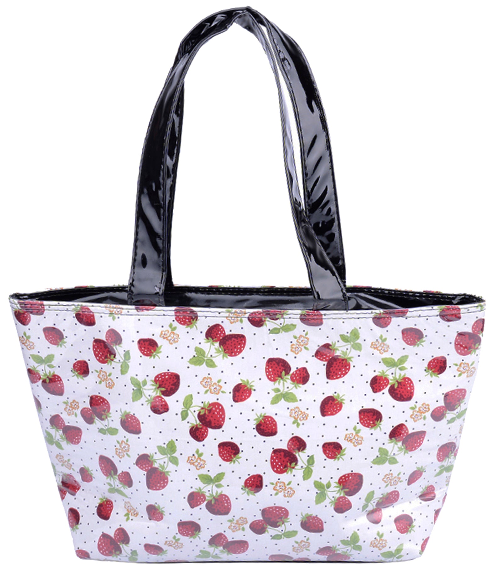 Cute_Retro_Strawberry_50s_Flower_SHOPPER_Tasche_killer_kirsche
