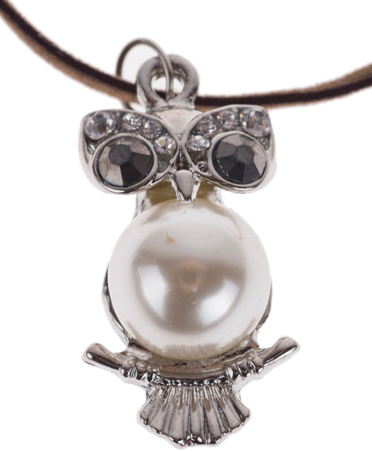 Cute_TANIA_Vintage_EULE_Owl_Perle_Glitzersteinchen_HALSKETTE_Necklace-1K4aLBAElIB1lh