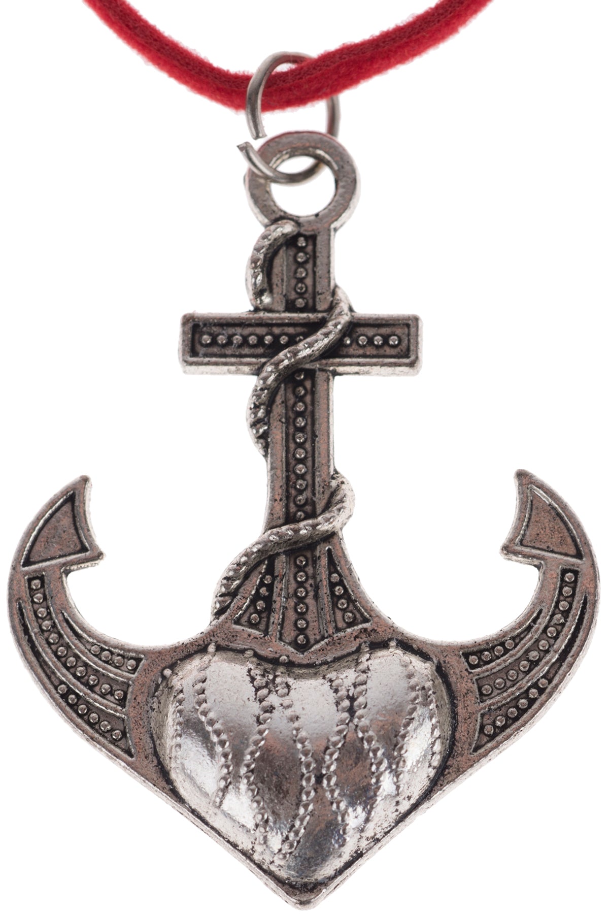Cute_THEKLA_Vintage_ANKER_Anchor_HEART_HALSKETTE_Necklace_killer_kirsche
