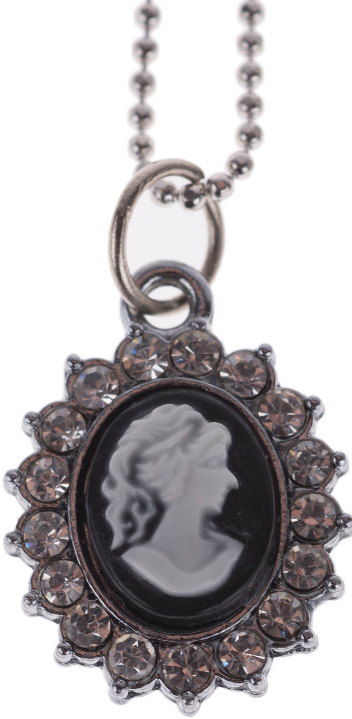Cute_THEODORE_Vintage_CAMEO_Glitzersteine_Necklace_Retro_HALSKETTE-1