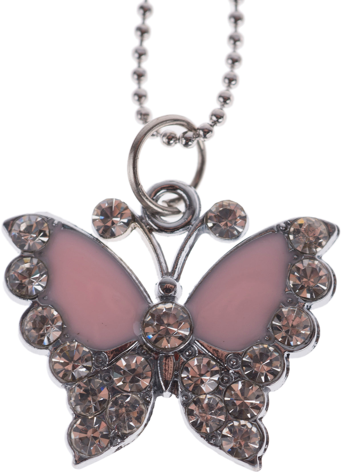 Cute_ULFRIDA_Vintage_SCHMETTERLING_Glitzersteine_Butterfly_HALSKETTE_Necklace-1
