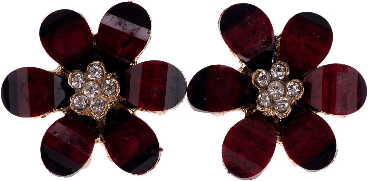 Cute_VIKTORIA_Flower_BLUMEN_Glitzersteinchen_Vintage_OHRSTECKER_-1DEJlFQAbT12k7