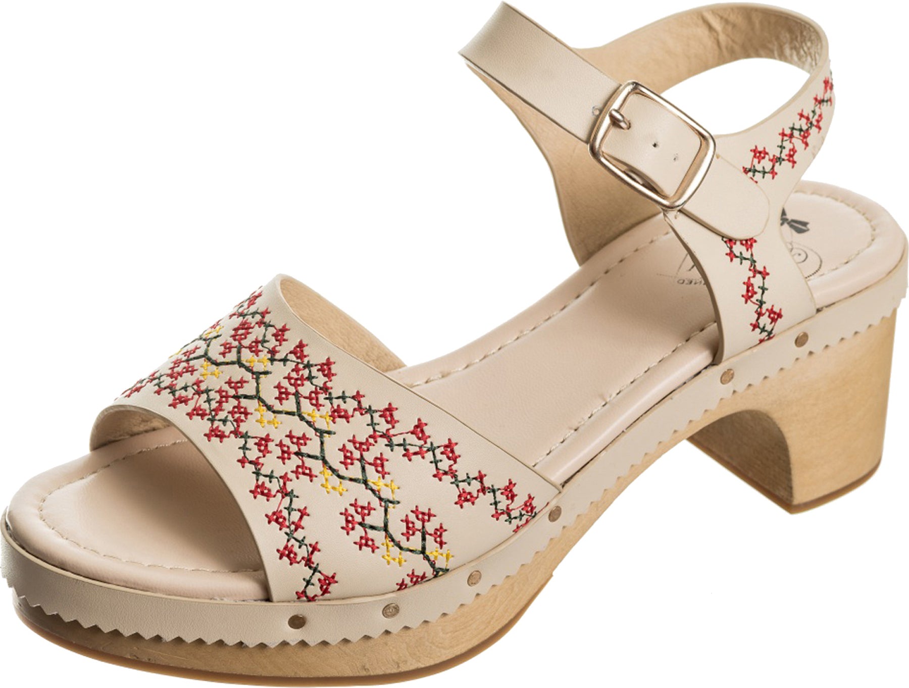 Dancing_Days_COME_Cross_Stitch_Vintage_Floral_Holz_Sandalen_CLOGS_killer_kirsche