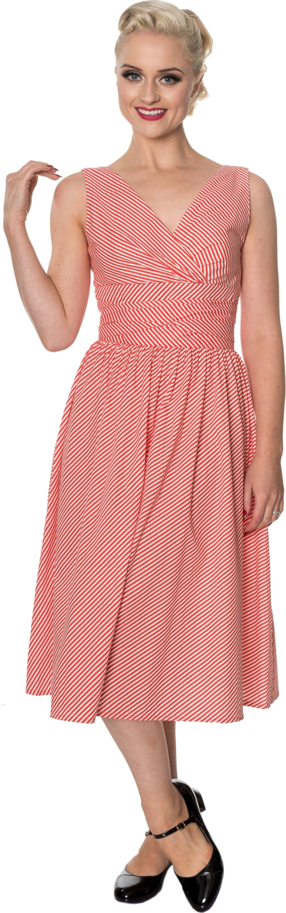 Dancing_Days_FRONT_ROW_Sailor_Streifen_Wrap_Pin_Up_Dress_KLEIDNk9XnO34ac2ZW