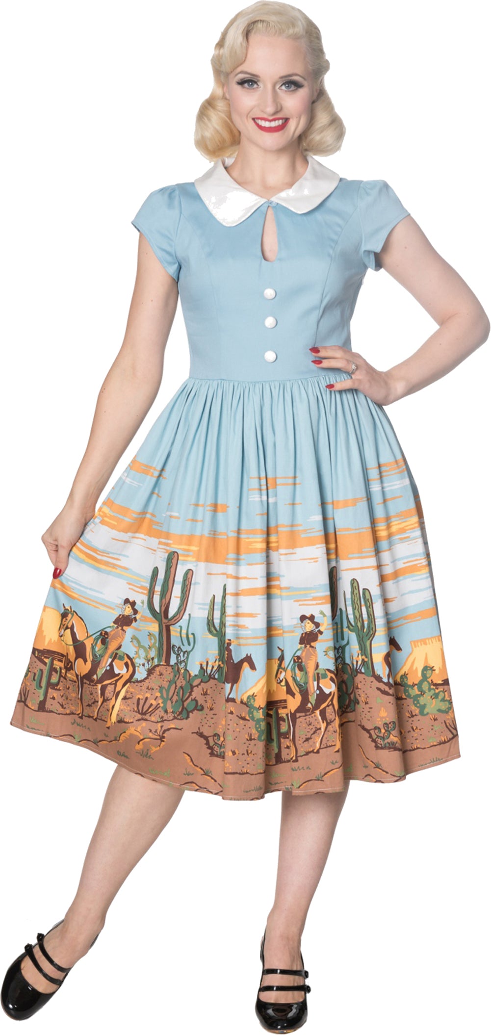 Dancing_Days_MAGICAL_Western_Cowboy_Vintage_Retro_DRESS_KleidjJr0ZqvGfRpak