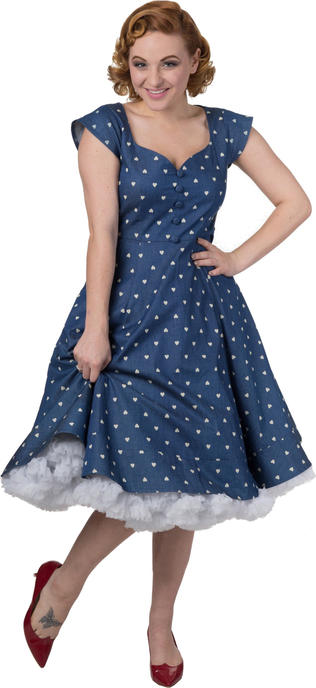 Dancing_Days_SWEET_TREAT_Heart_Herzchen_Denim_Vintage_Swing_Dress_KLEID_blau5b472304c1753