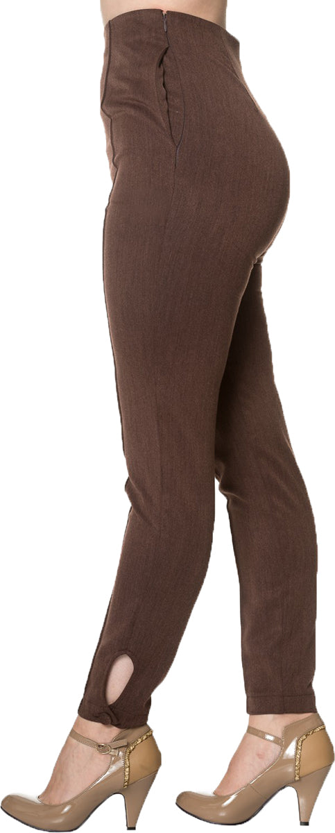Dancing_Days_TEMPTING_FATE_High_Waist_Peephole_HOSE_Trousers_Dunkelbraun-2
