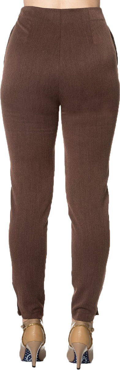 Dancing_Days_TEMPTING_FATE_High_Waist_Peephole_HOSE_Trousers_Dunkelbraun-3