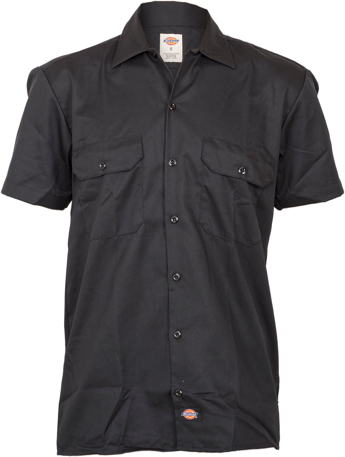 Dickies_WORK_SHIRT_Herren_Retro_1574_Kurzarm_HEMD_-_Schwarz-1
