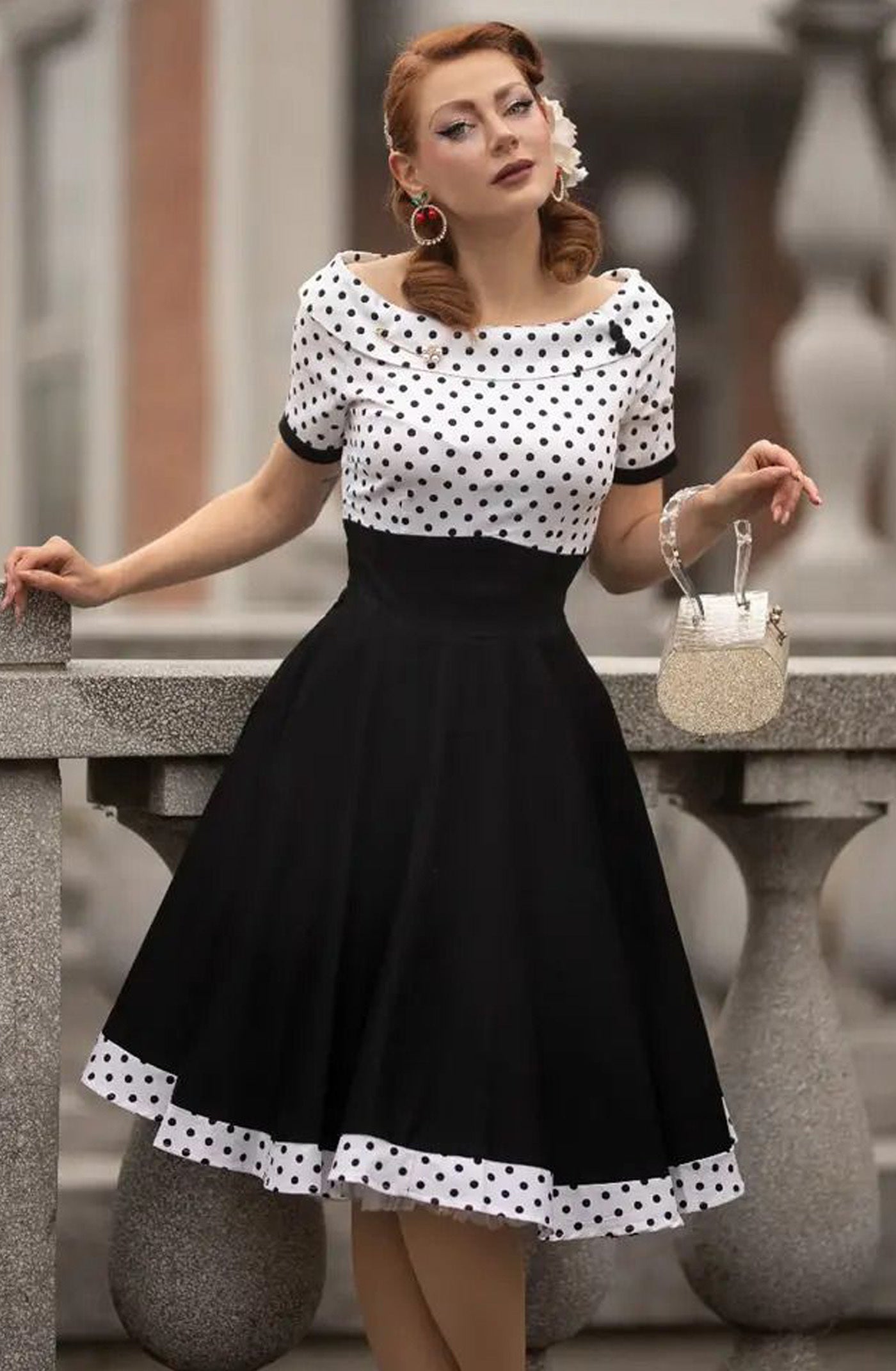 Dolly__Dotty_DARLENE_ROCKABILLY_POLKA_DOTS_Punkte_Carmen_KLEID_Swing_Dress-1