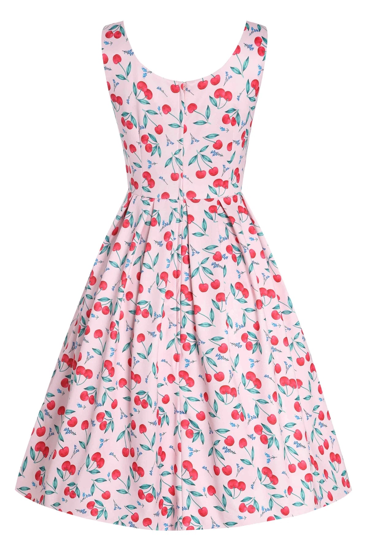 Dolly_and_Dotty_AMANDA_PINK_CHERRY_Retro_Traeger_Kirschen_Flared_Swing_KLEID_Dress_-_Pink-4