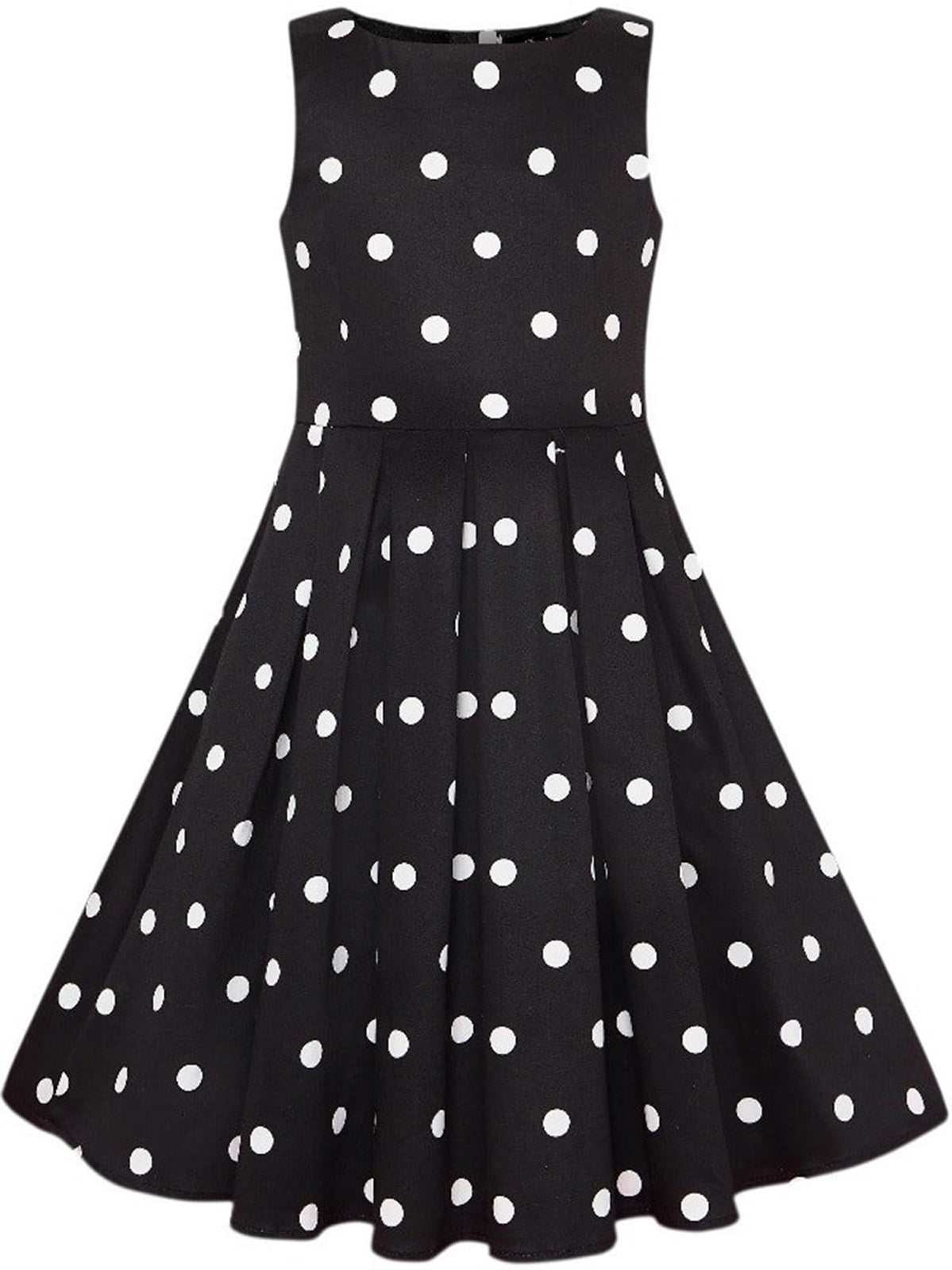 Dolly_and_Dotty_ANNIE_Polka_Dot_PUNKTE_50s_KIDS_Swing_Dress_KLEID_Schwarz_killer_kirschexjtAbJ6eImzCu