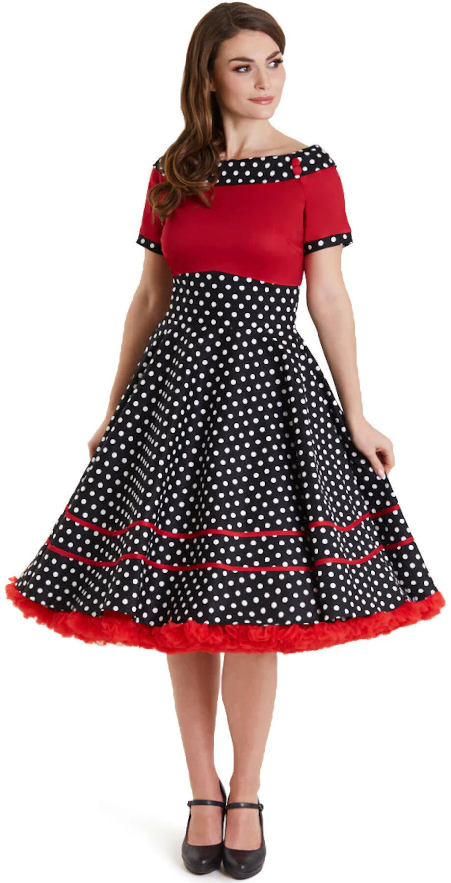 Dolly_and_Dotty_DARLENE_Rockabilly_POLK_DOTS_Punkte_Kurzarm_KLEID_Swing_Dress_killer_kirsche_1TZKEKW5NnniqY