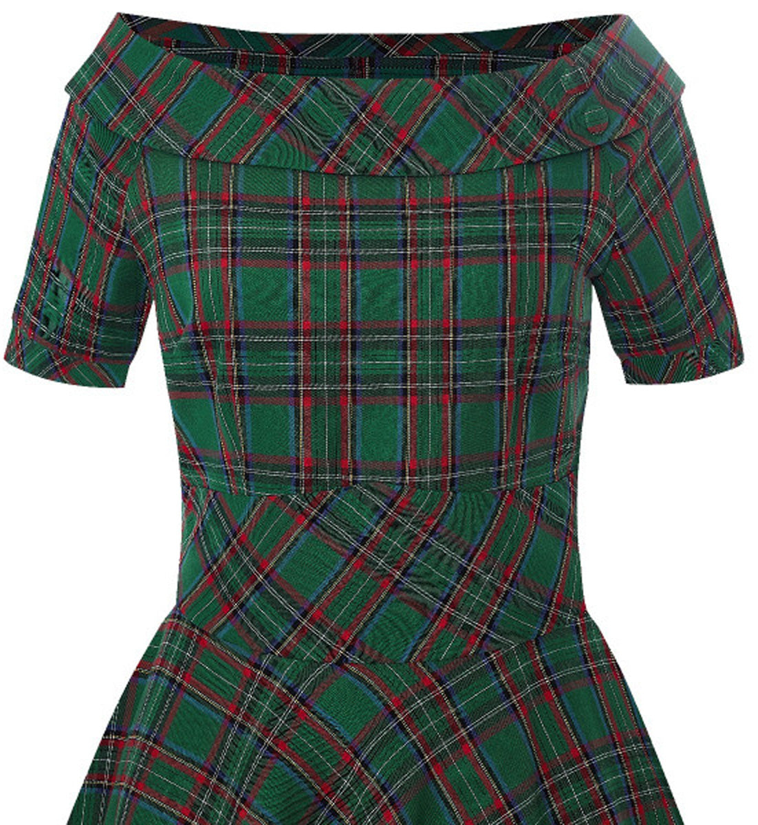 Dolly_and_Dotty_Darlene_Green_Check_Swing_Dress_KLEID_Tarten_karo_gruen_killer_kirsche_4uMmV03dbiaglZ