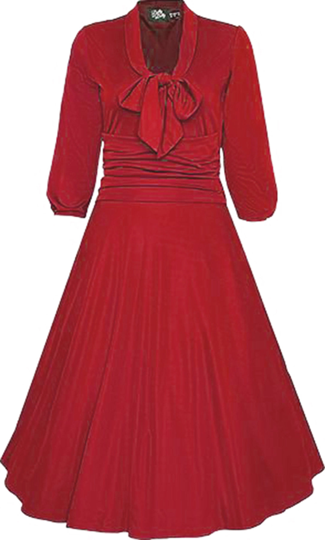 Dolly_and_Dotty_SANDRA_Vintage_BOW_TIE_Schluppenkragen_SWING_DRESS_Kleid_RotfDIIRTg44EAC3