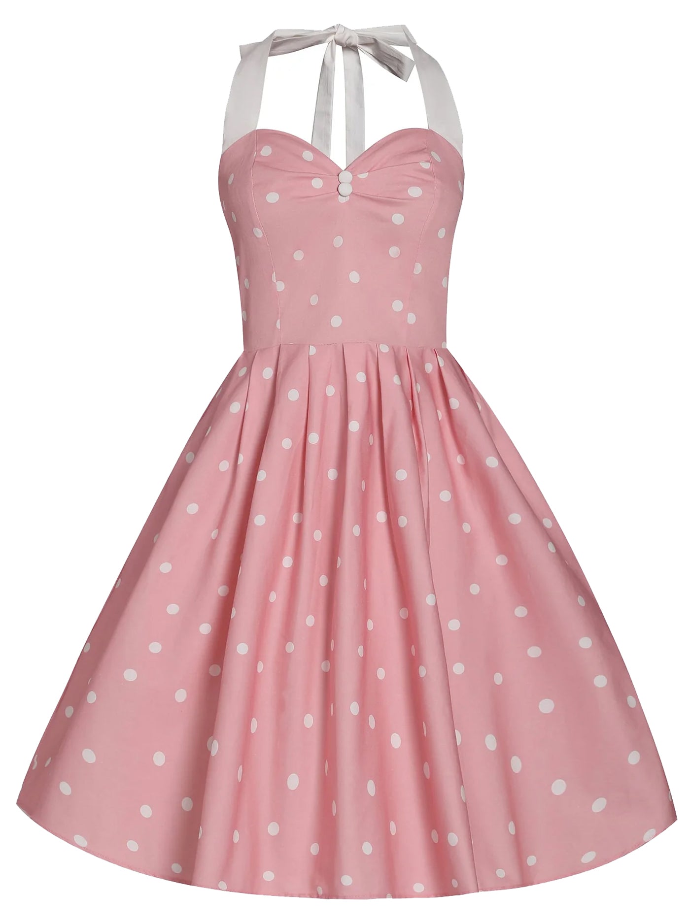 Dolly_and_Dotty_SOPHIA_HALTERNECK_Vintage_Punkte_Polka_Dot_Neckholder_SWING_KLEID_Dress_-_Light_Pink-2