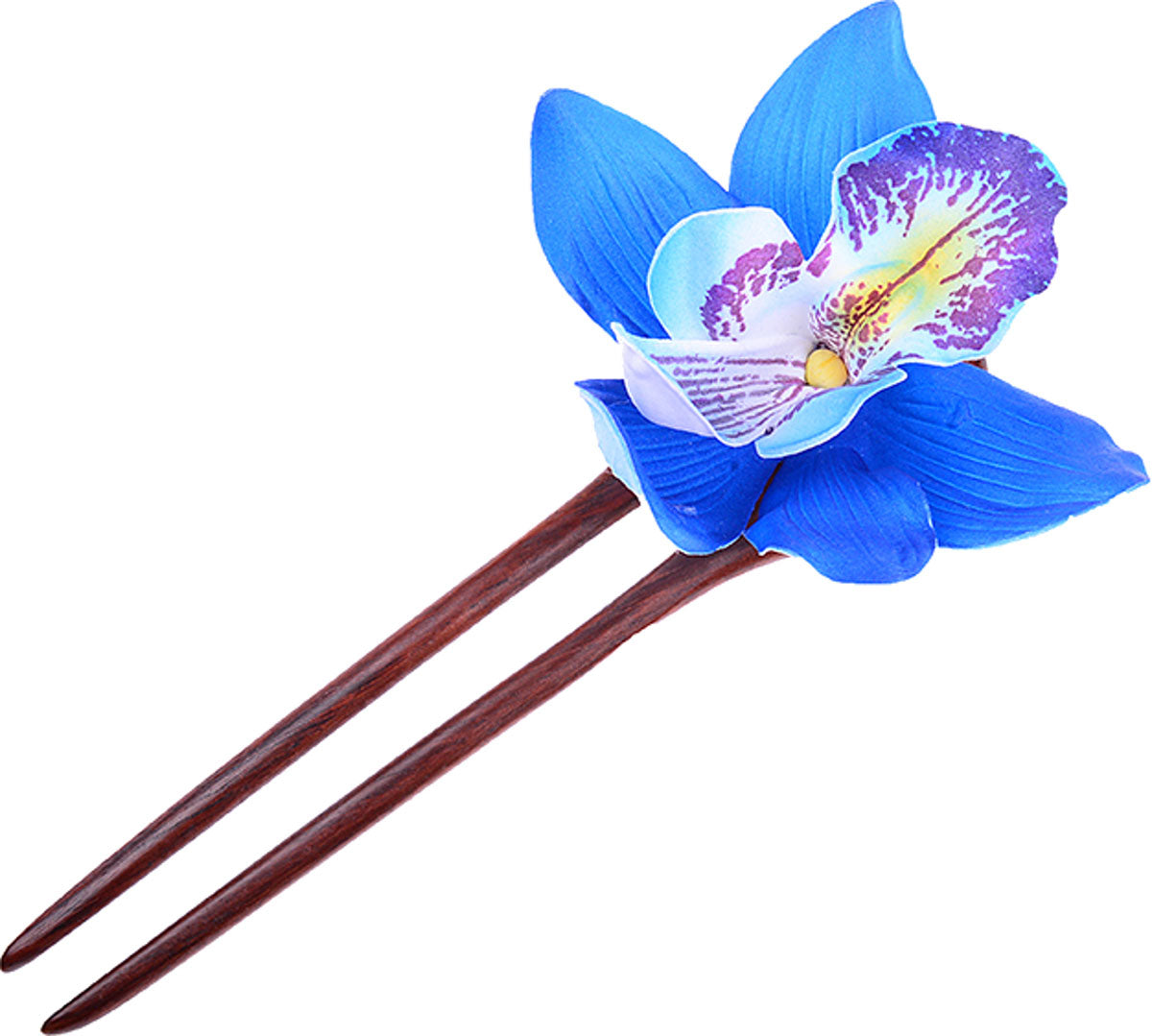 Edle_Tiki_ORCHIDEEN_Blueten_Flower_Haarnadel_killer_kirsche