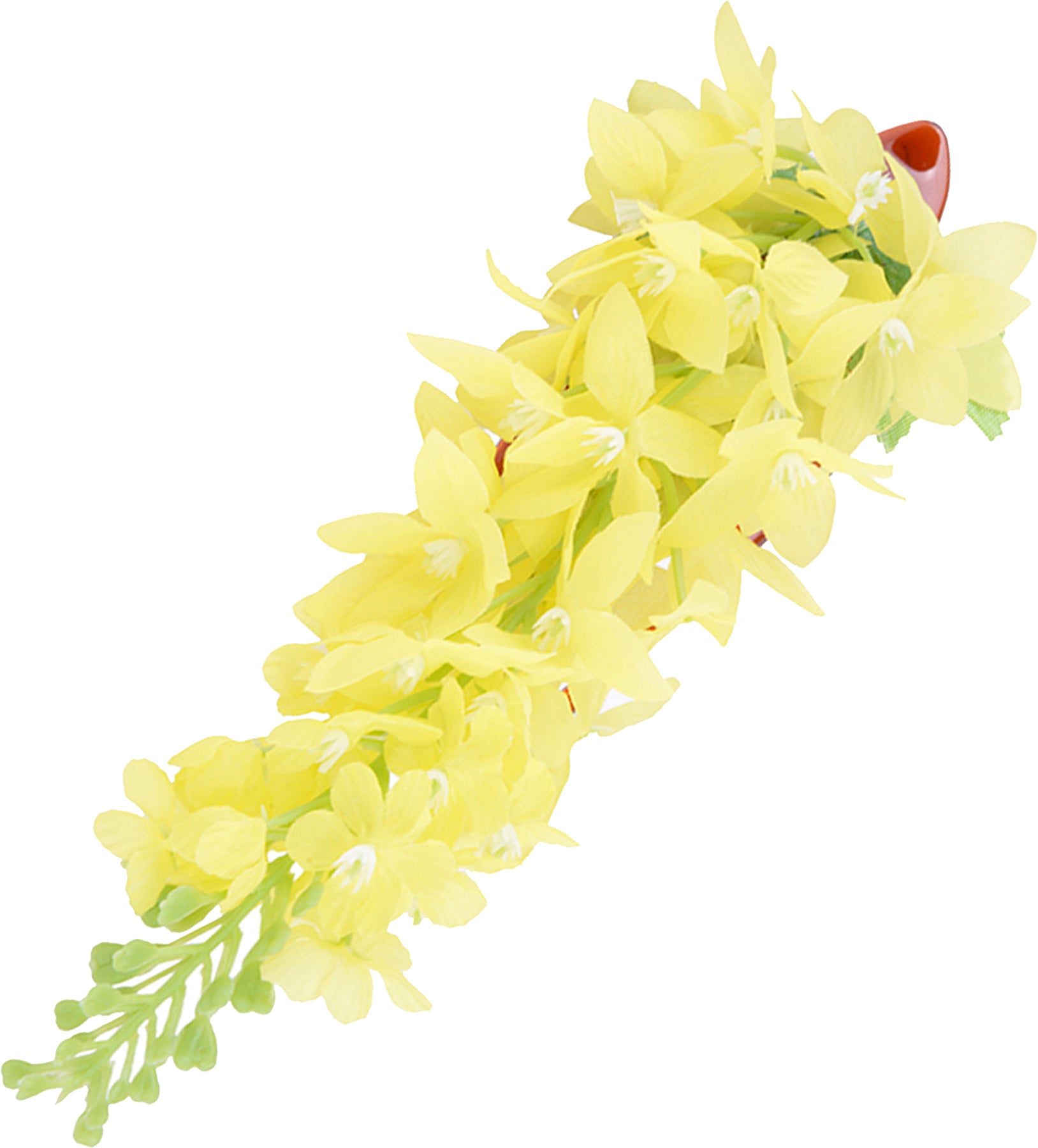 Edle_Tiki_Summer_RAIN_Retro_Flower_Blueten_HAARSPANGE_gelg_killer_kirsche1