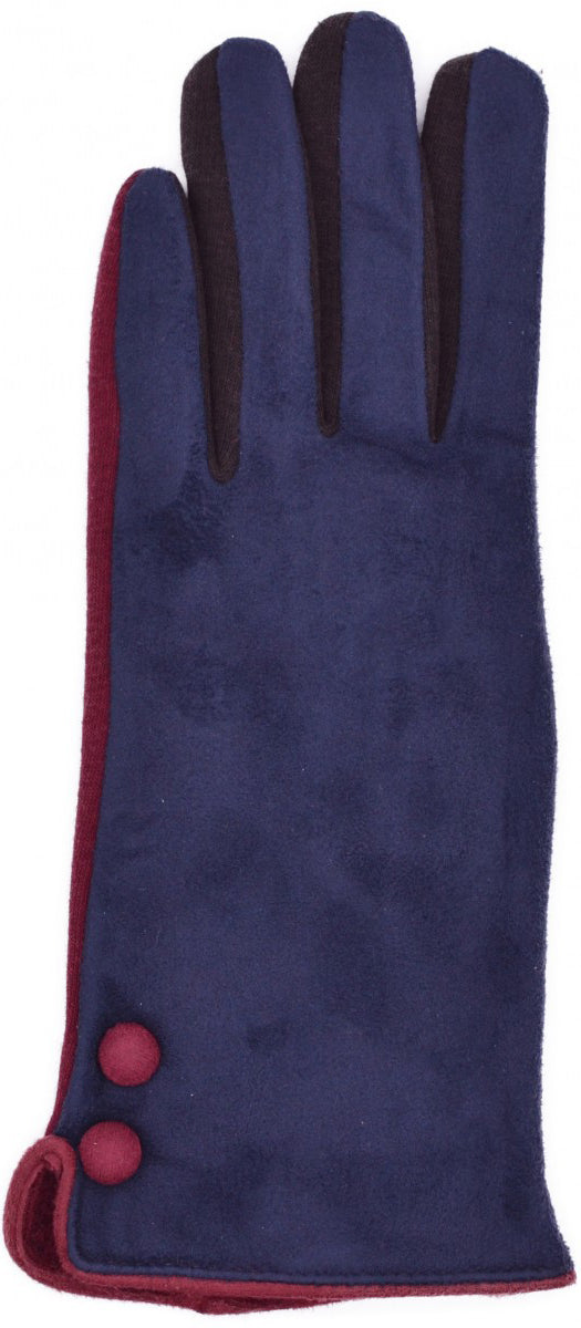 Edle_VINTAGE_Faux_Suede_BUTTONED_Damen_Handschuhe_Retro_GLOVES-1