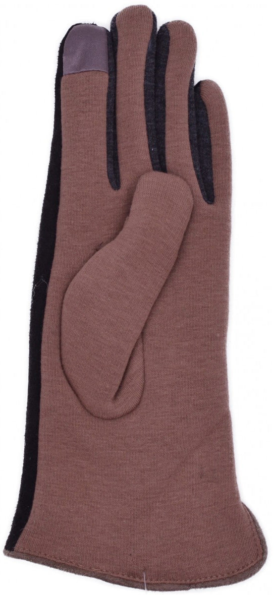 Edle_VINTAGE_Faux_Suede_BUTTONED_Damen_Handschuhe_Retro_GLOVES-4