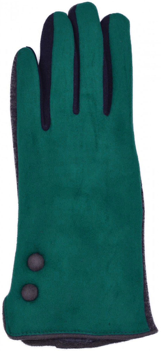 Edle VINTAGE Faux Suede BUTTONED Damen Handschuhe Retro GLOVES