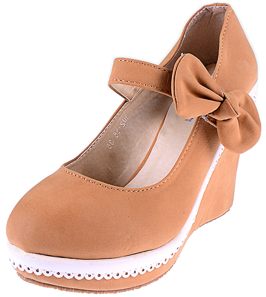 Edle_Vintage_BOW_Schleifen_Wedges_Keilabsatz_-_BeigevXOfBhR27Ir8i